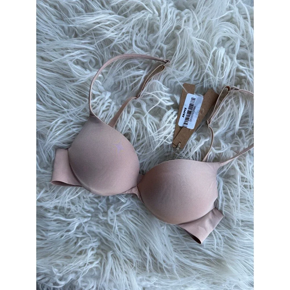 Skims Ultimate Push up Plunge Bra Mica Size 30B - Picture 4 of 8